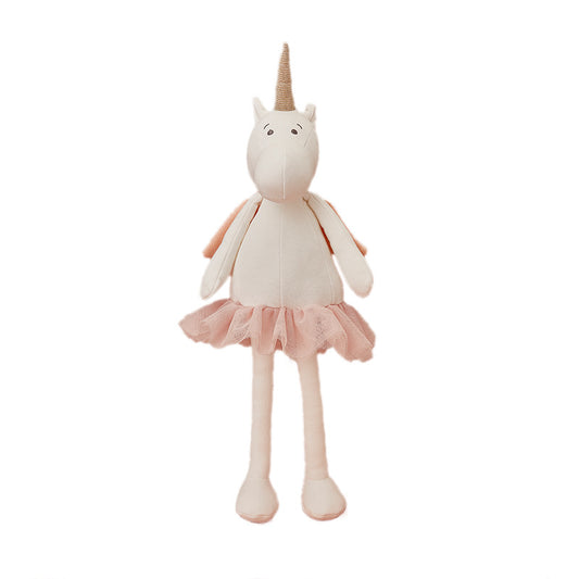 Large Plush Flying Unicorn Ballerina Doll