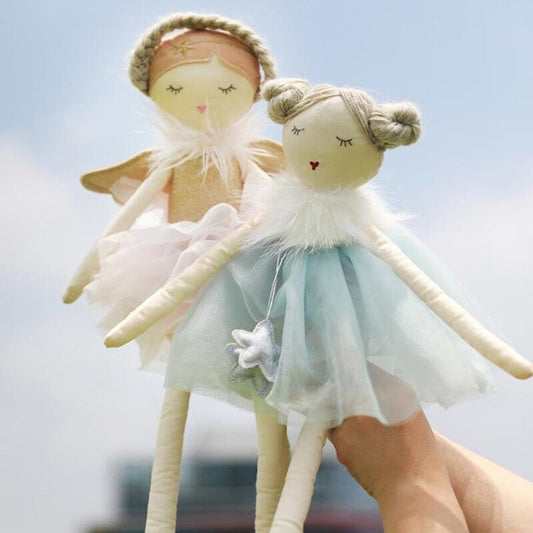 Large Fairy Princess Doll with Dress that contributes to Imaginative play. It's a perfect Birthday gift. Beautiful plush dolls sellection.