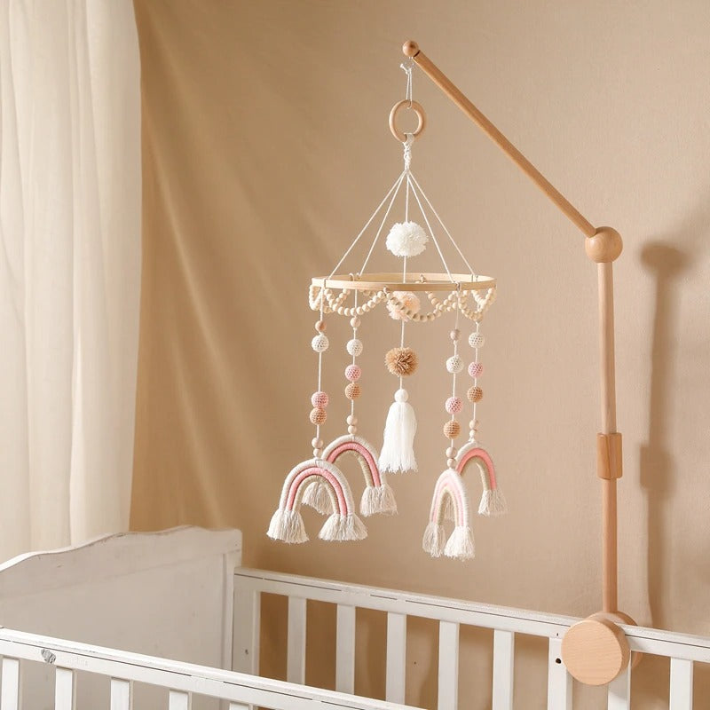 Rainbow Baby Mobile for Playroom /Nursery Crib
