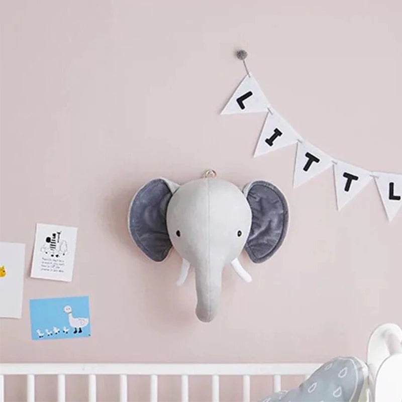 Nordic Style Wall Mounted Animals for KIds Bedroom /Playroom /Nursery