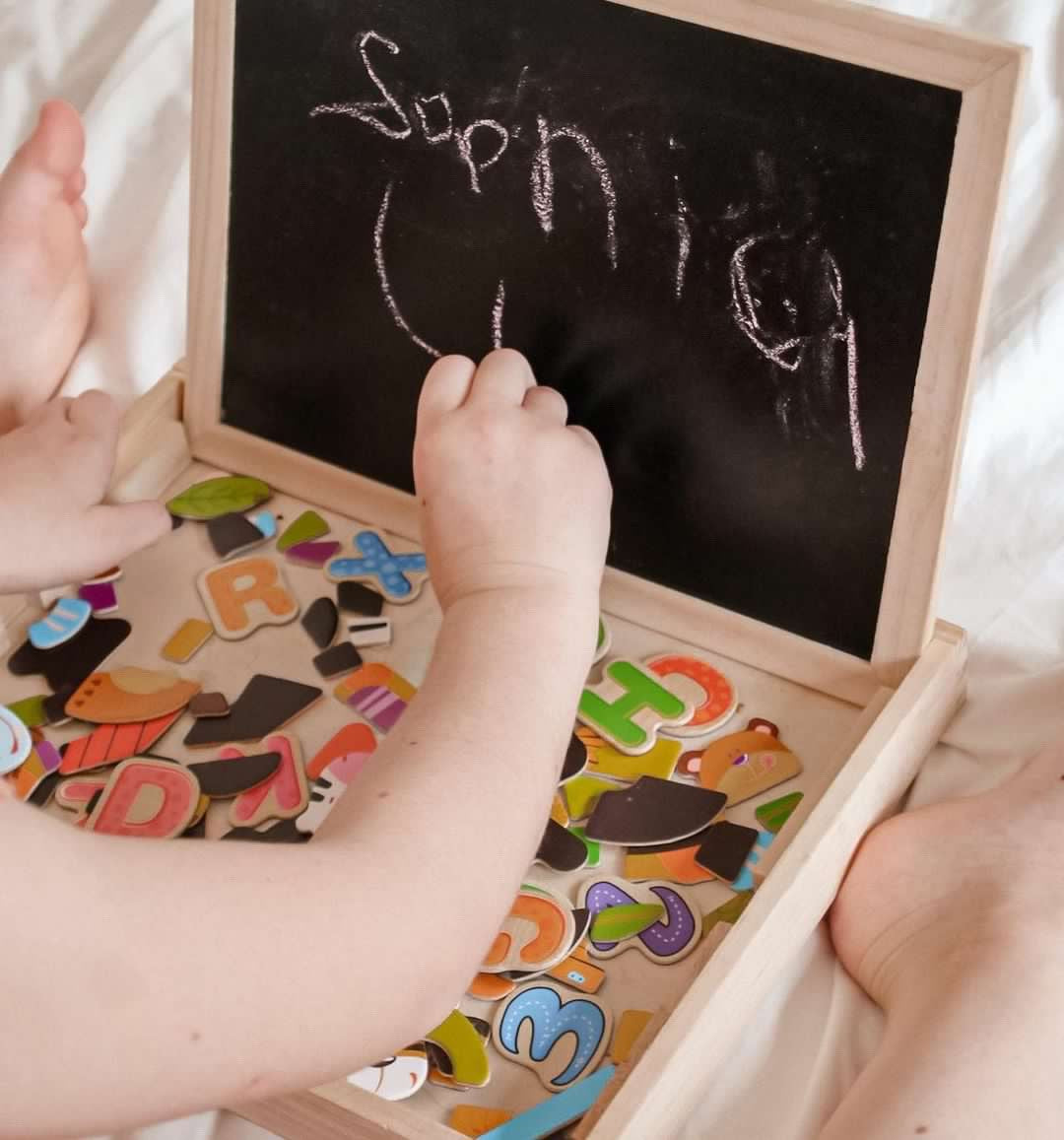 Magnetic Numbers, Letters and Animal Board